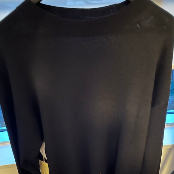 Wilfred Black Sweater- Large-Black- New - Picture 2 of 5